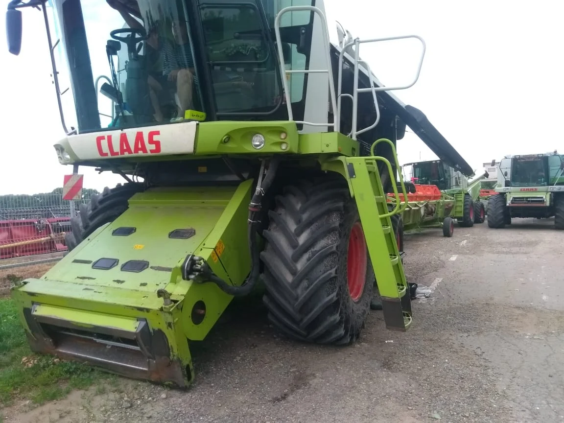 Полный контроль работы комбайна Claas Tucano