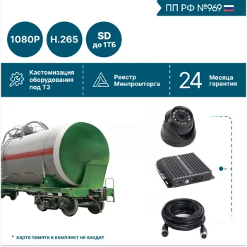 на 2 камеры для опасных грузов NSCAR BN201 FullHD_2SD